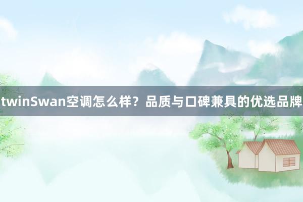 twinSwan空调怎么样？品质与口碑兼具的优选品牌